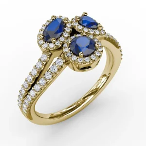 Discount Fana Feel The Elegance Sapphire and Diamond Ring