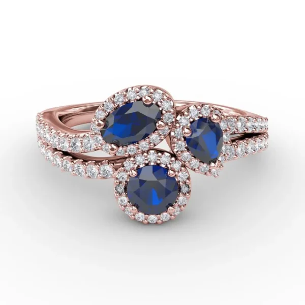 Discount Fana Feel The Elegance Sapphire and Diamond Ring