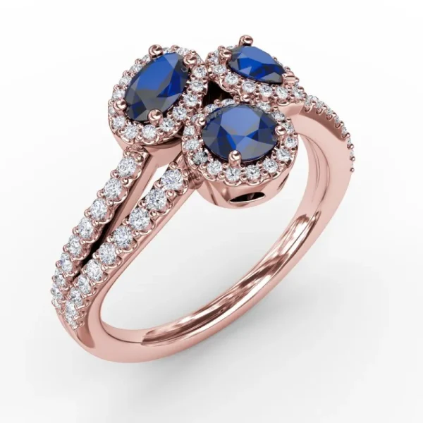 Discount Fana Feel The Elegance Sapphire and Diamond Ring