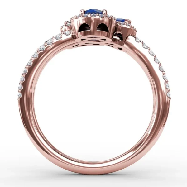 Discount Fana Feel The Elegance Sapphire and Diamond Ring