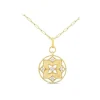 Outlet Kelley Collection Floral Medallion Pendant