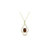 Clearance Kelley Collection Garnet & Diamond Necklace