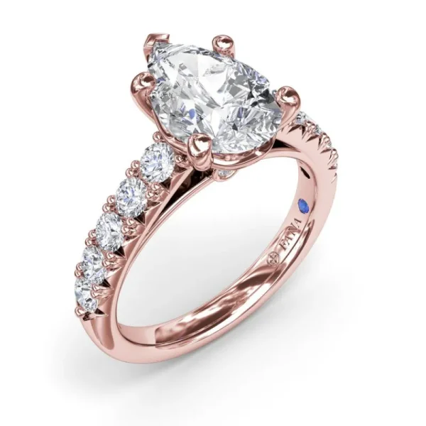 Sale Fana Handset Pear Diamond Engagement Ring