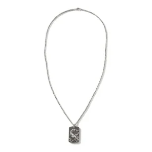 Fashion John Hardy Legends Naga Dog Tag Pendant Necklace