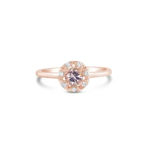 Discount Parlu00e9 Lotus Garnet & Diamond Ring