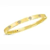 Sale Roberto Coin Love In Verona Narrow Width Diamond Accent Bangle