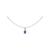 Sale Fana Love Knot Sapphire and Diamond Pendant