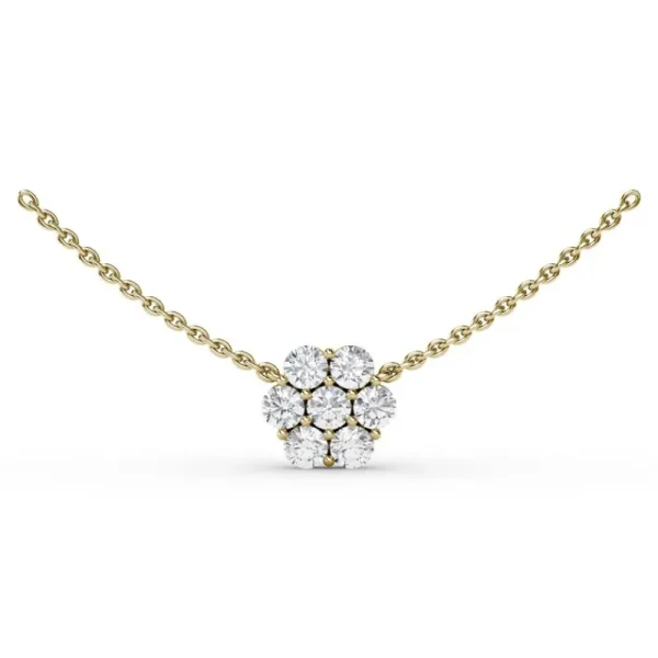 Best Fana Magnolia Diamond Necklace