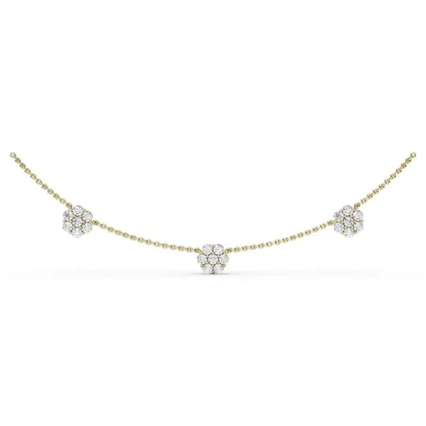 Discount Fana Magnolia Diamond Necklace