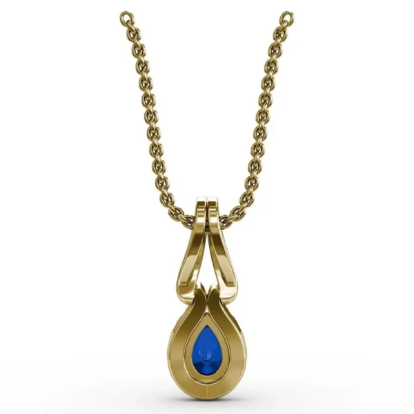 Sale Fana Make A Statement Sapphire and Diamond Pendant