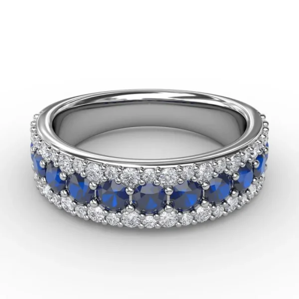 Best Fana No One Like You Sapphire and Diamond Ring