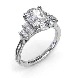 New Fana One-Of-A-Kind Diamond Engagement Ring