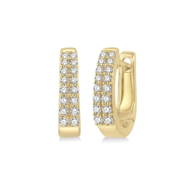 Online Kelley Collection Petite Diamond Hoop Earrings
