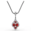 Discount Fana Precious Ruby and Diamond Pendant
