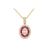 New Kelley Collection Ruby & Diamond Pendant