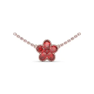 Sale Fana Ruby Magnolia Necklace