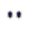 New Kelley Collection Sapphire & Diamond Earrings