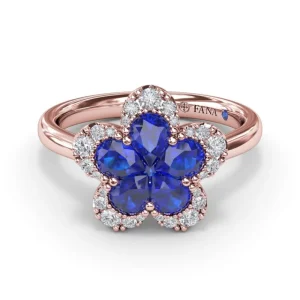 Online Fana Sapphire Magnolia Ring