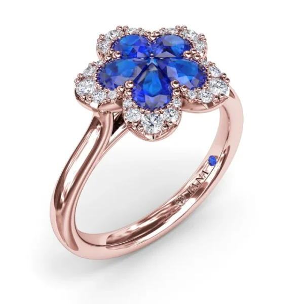 Online Fana Sapphire Magnolia Ring