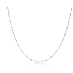 Clearance ENewton Design Simplicity Choker Chain Necklace - Gold & Pearls