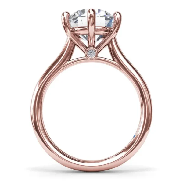 New Fana Six Prong Diamond Engagement Ring