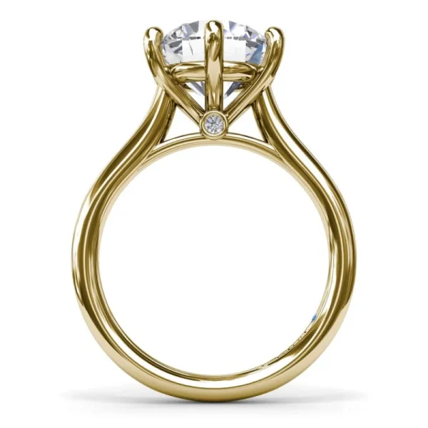 New Fana Six Prong Diamond Engagement Ring