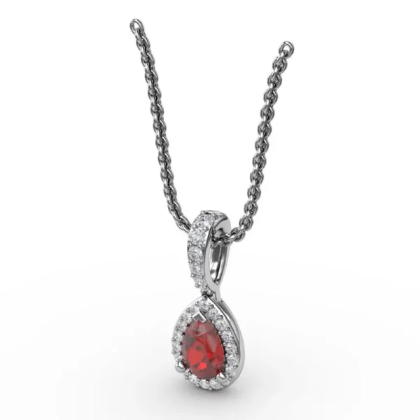 Sale Fana Statement Ruby and Diamond Pendant