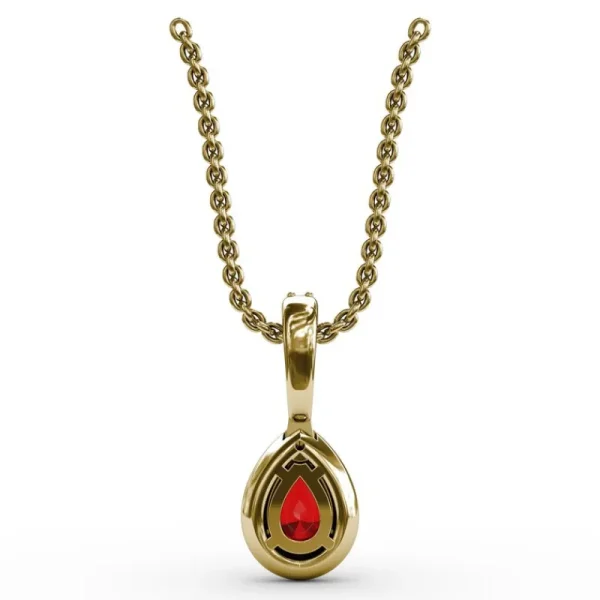 Sale Fana Statement Ruby and Diamond Pendant