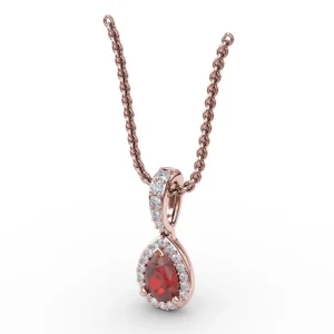 Sale Fana Statement Ruby and Diamond Pendant