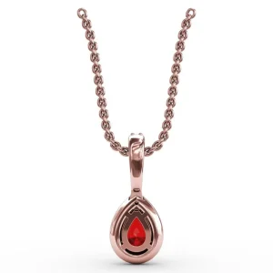 Sale Fana Statement Ruby and Diamond Pendant