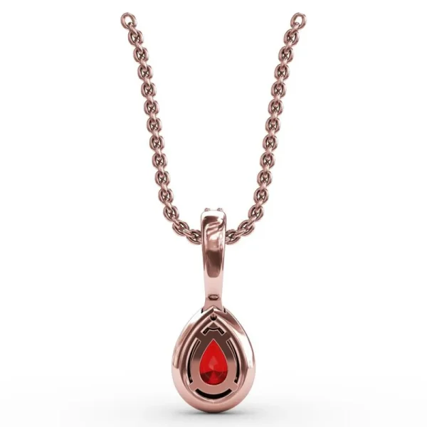 Sale Fana Statement Ruby and Diamond Pendant