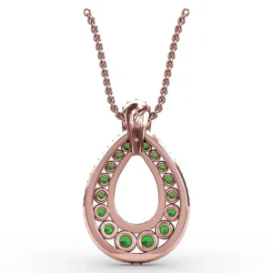Sale Fana Steal The Spotlight Emerald and Diamond Pendant