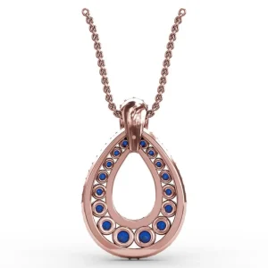 Discount Fana Steal The Spotlight Sapphire and Diamond Pendant