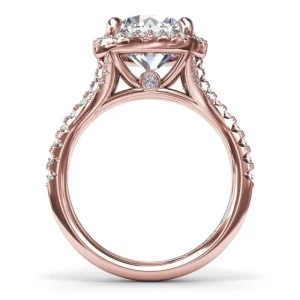 Hot Fana Striking and Bold Diamond Engagement Ring