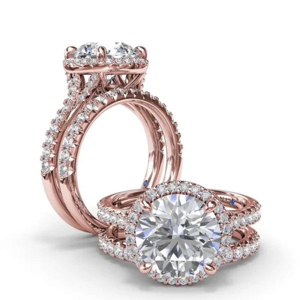 Hot Fana Striking and Bold Diamond Engagement Ring