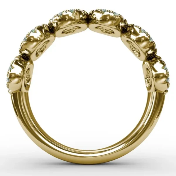 Hot Fana Think Like A Queen Emerald and Diamond Ring