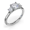 Discount Fana Three-Stone Diamond Engagement Ring