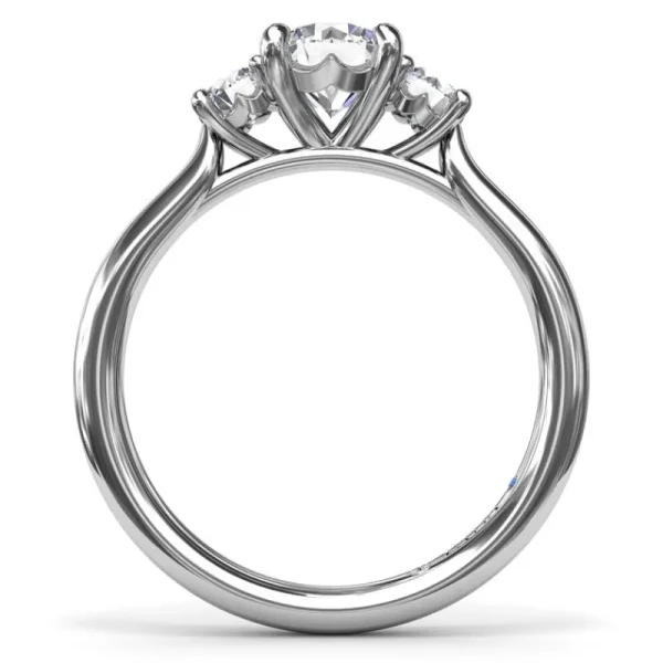 Discount Fana Three-Stone Diamond Engagement Ring