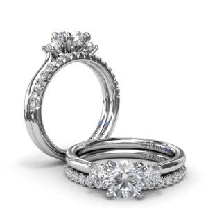 Discount Fana Three-Stone Diamond Engagement Ring