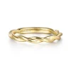 Best Gabriel & Co Twisted Wedding Band