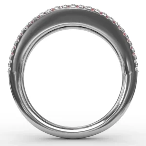 New Fana Walk This Way Ruby and Diamond Ring