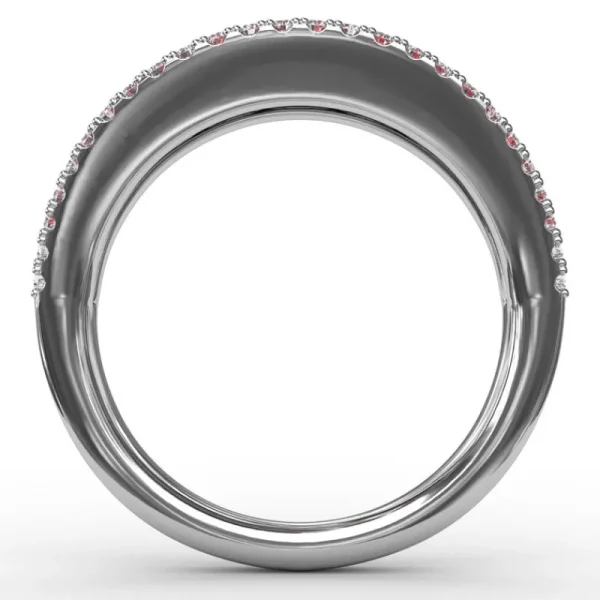 New Fana Walk This Way Ruby and Diamond Ring