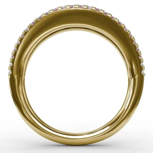 New Fana Walk This Way Ruby and Diamond Ring