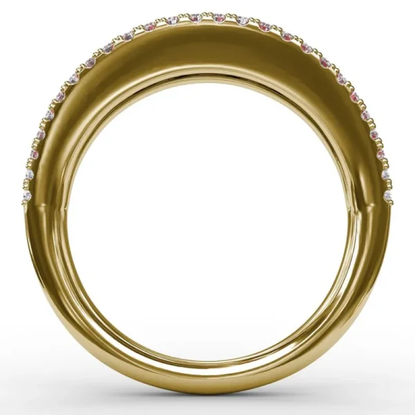 New Fana Walk This Way Ruby and Diamond Ring
