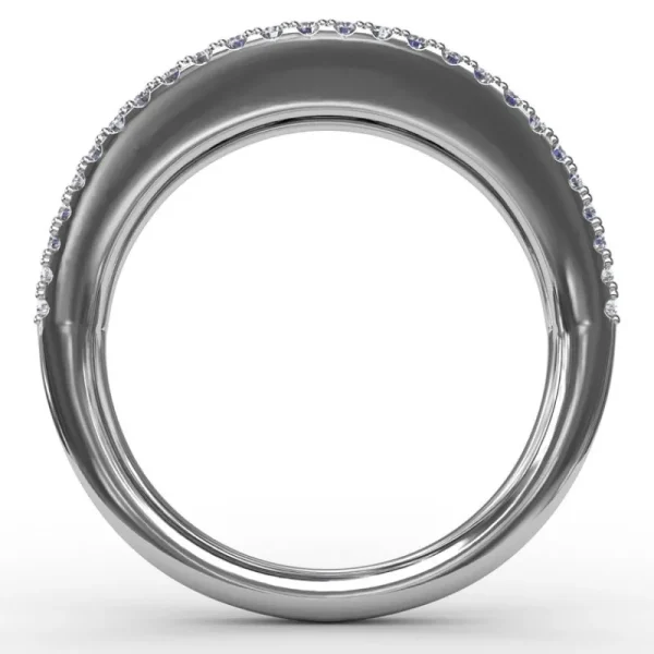 Hot Fana Walk This Way Sapphire and Diamond Ring