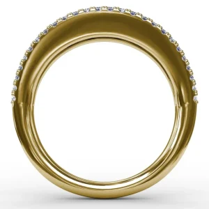 Hot Fana Walk This Way Sapphire and Diamond Ring