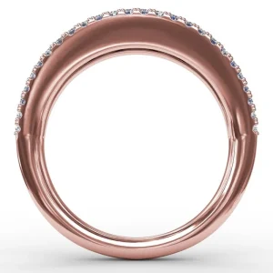 Hot Fana Walk This Way Sapphire and Diamond Ring
