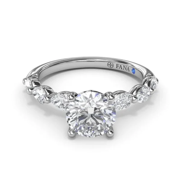 New Fana Whimsical Diamond Engagement Ring