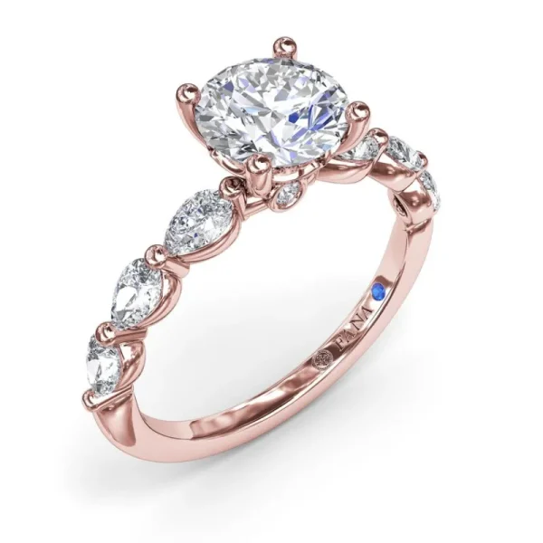 New Fana Whimsical Diamond Engagement Ring