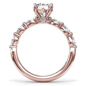 New Fana Whimsical Diamond Engagement Ring